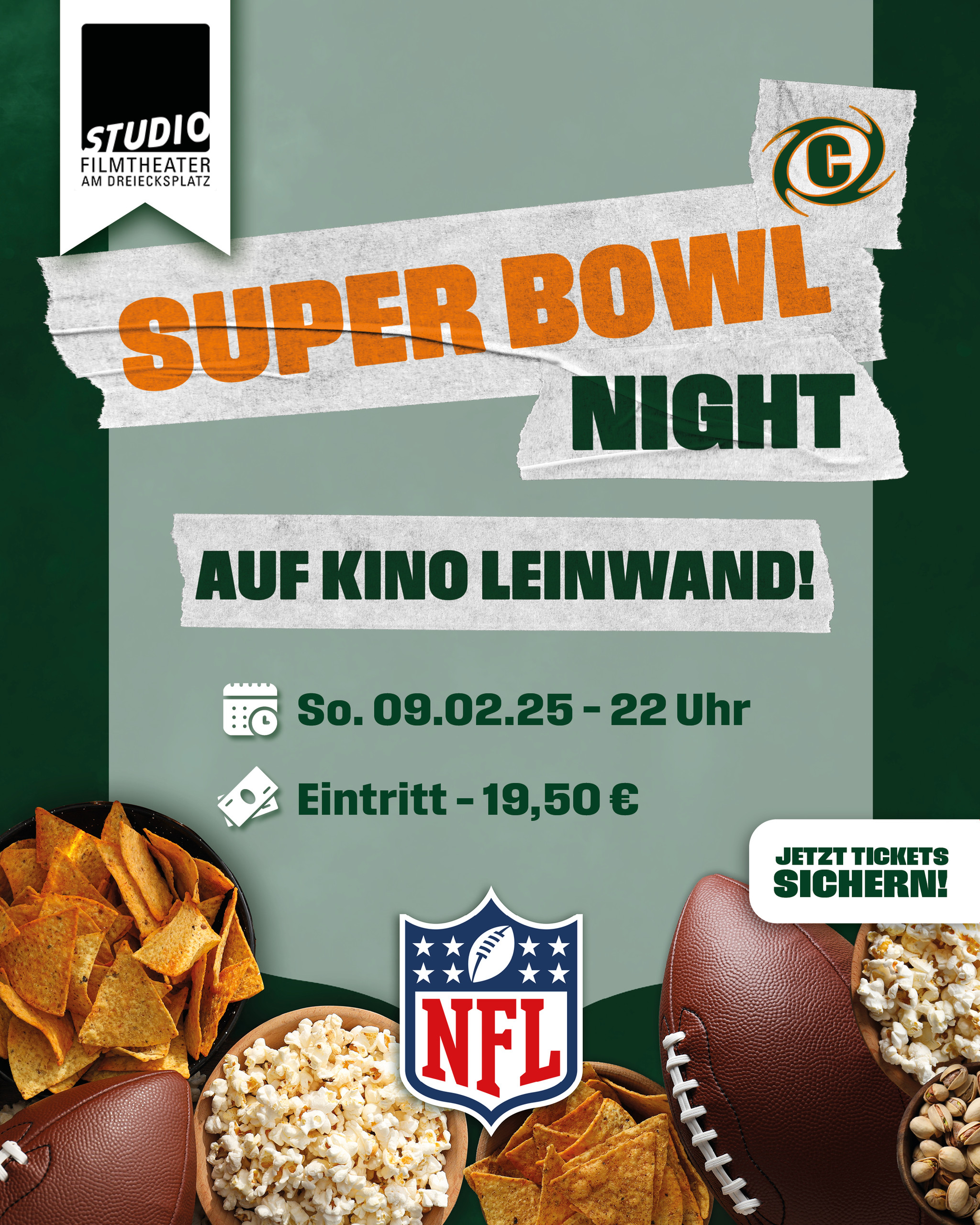 Super Bowl Night mit den Canes